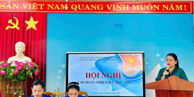 Hội nghị Chi đoàn thanh niên, nhiệm kỳ 2025-2026