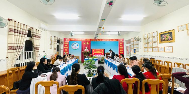 HỘI NGHỊ TỔNG KẾT NĂM 2025 TẠI CHI BỘ MN HOA NGỌC LAN