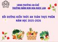 TĂNG CƯỜNG CÔNG TÁC BỒI DƯỠNG KIẾN THỨC ATTP MỚI!