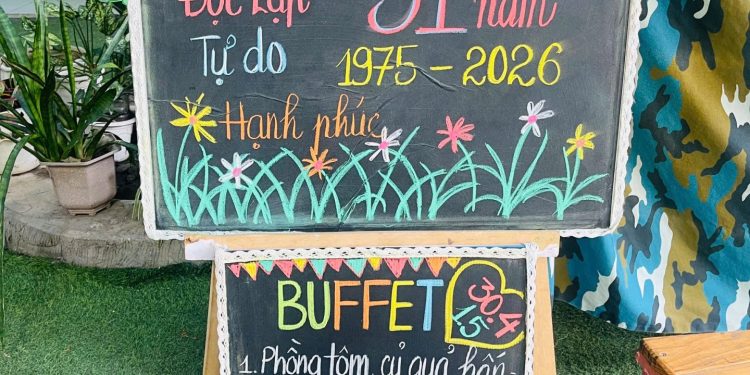 🎉🎈 TIỆC LIÊN HOAN – MỪNG NGÀY GIẢI PHÓNG ĐẤT NƯỚC 30/4